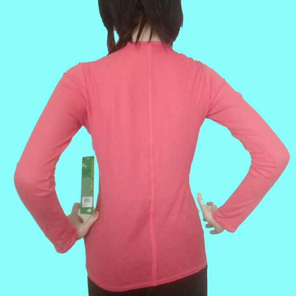ALO T - SHIRT LONG SLEEVES.PINK COLOR ALO BAMBOO - Picture 4 of 8